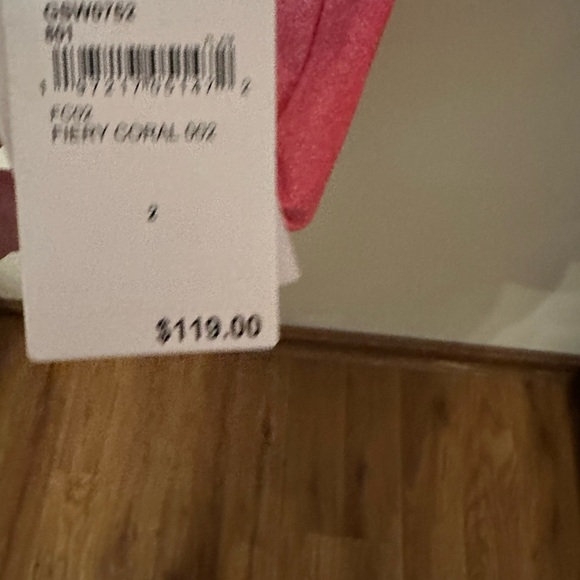 NWT Good American Glittering Pink Ruched Dress - Picture 3 of 3